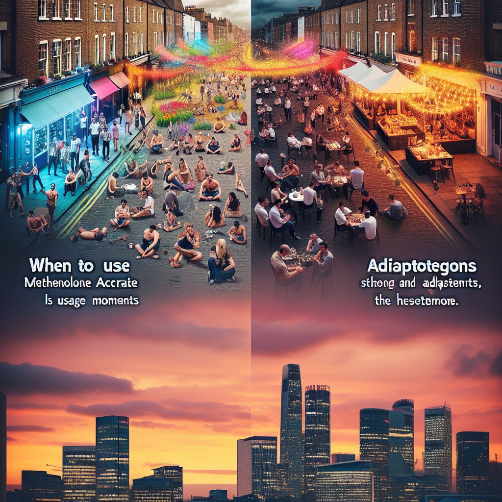 Acetato de metenolona y adaptógenos: cuándo sí y cuándo no